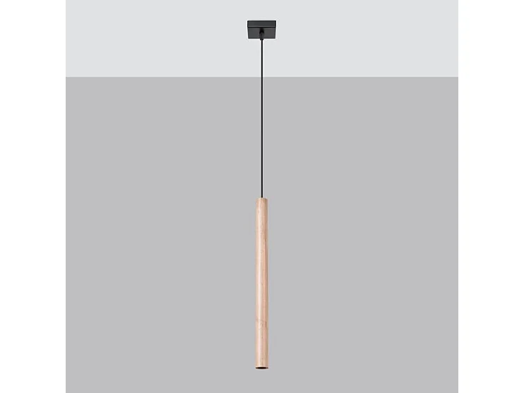 Lampa wisząca PASTELO 1 drewno 2584835 - obrazek 1