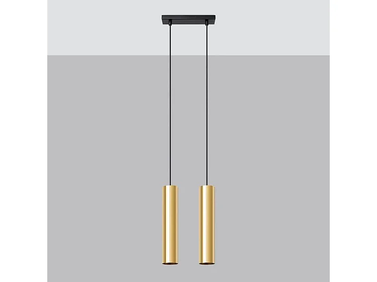 Lampa wisząca LAGOS 2 złoty połysk 1871883 - obrazek 1