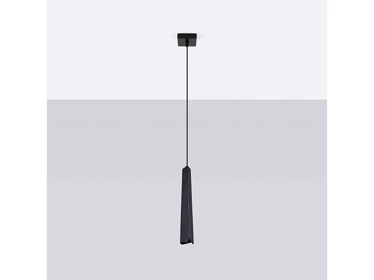 Lampa wisząca PRYSM 1 czarna 3277484 - obrazek 1
