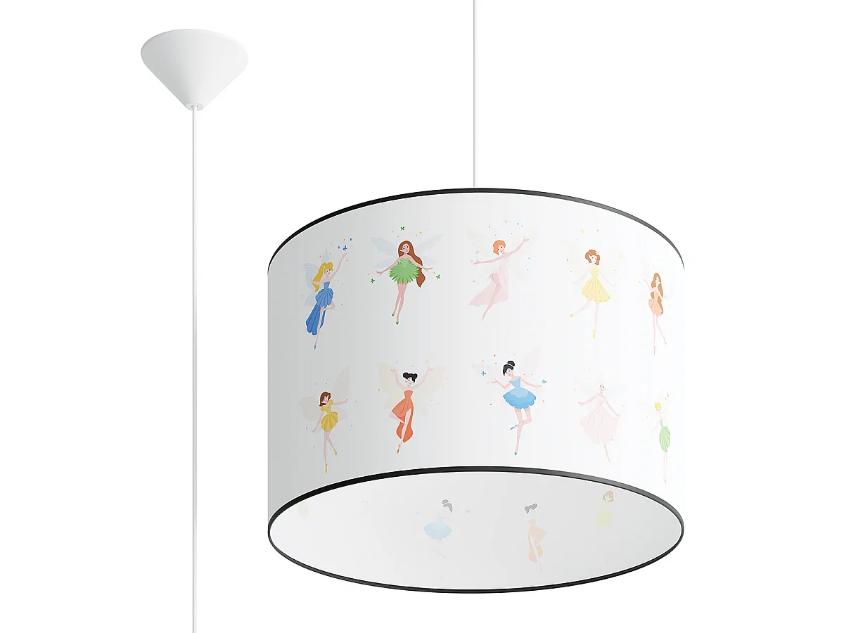 Lampa wisząca WRÓŻKI 40 biała 3277821 - obrazek 1