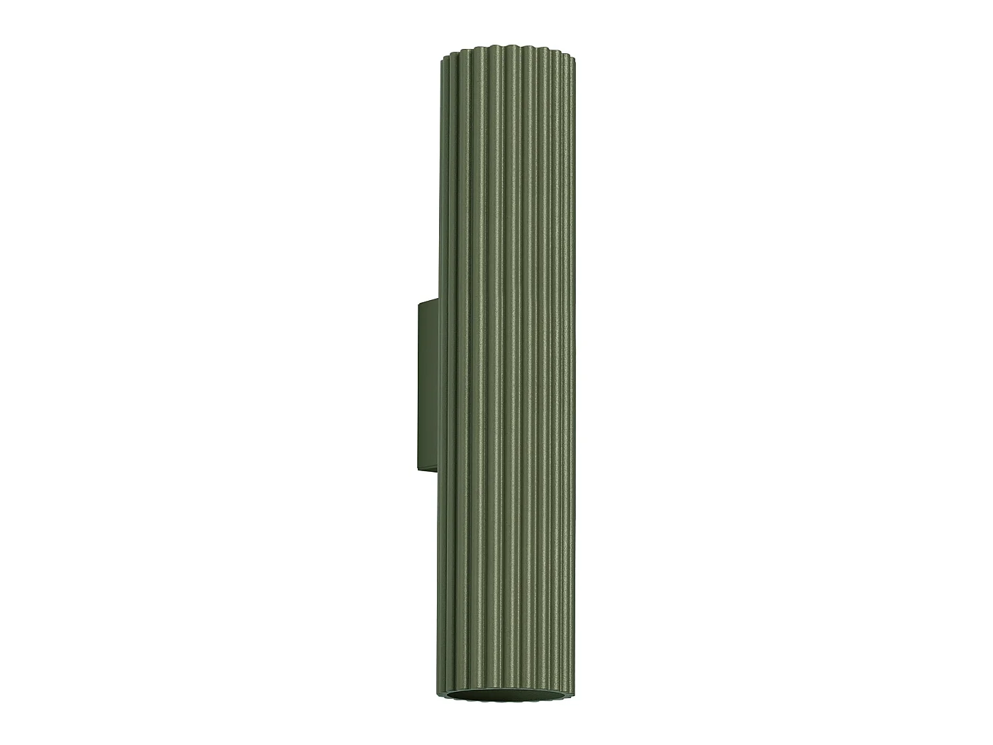 Lampa ścienna minimalistyczny KARBON, aluminium - 2 źródło - L.6.5 x H.30 cm - zielony oliwkowy 3627537 - obrazek 1