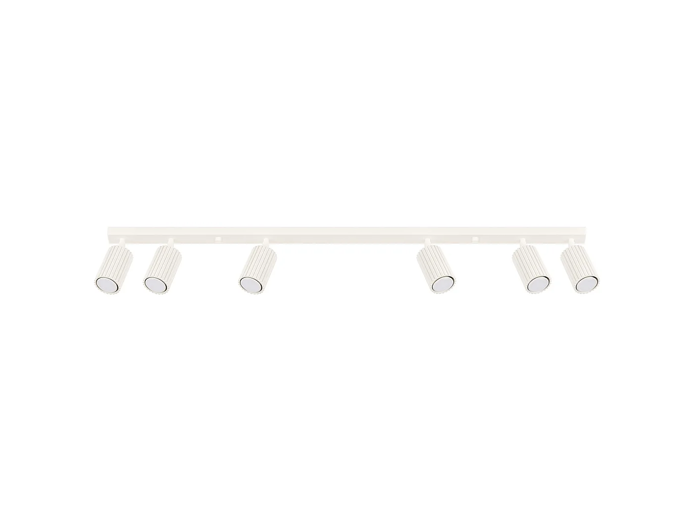 Lampa sufitowa minimalistyczny KARBON, aluminium - 6 źródło - L.117 x H.16.5 cm - beżowy 3609559 - obrazek 1