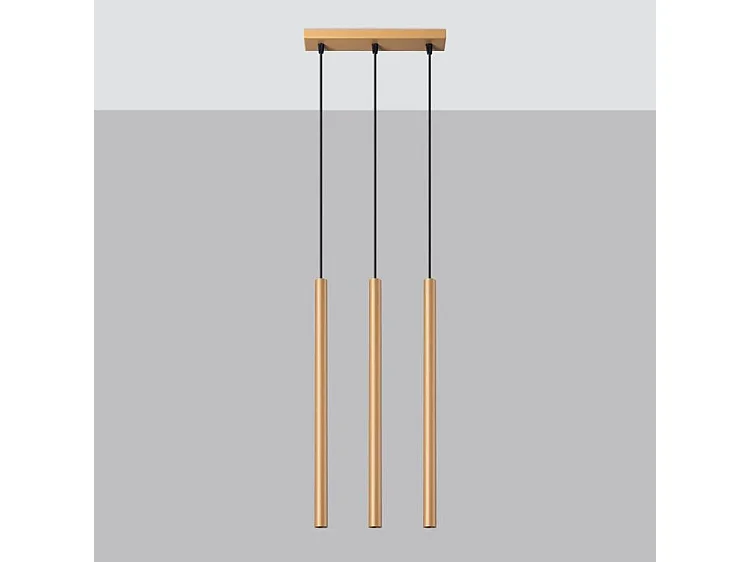 Lampa wisząca PASTELO 3L złota 2584801 - obrazek 1