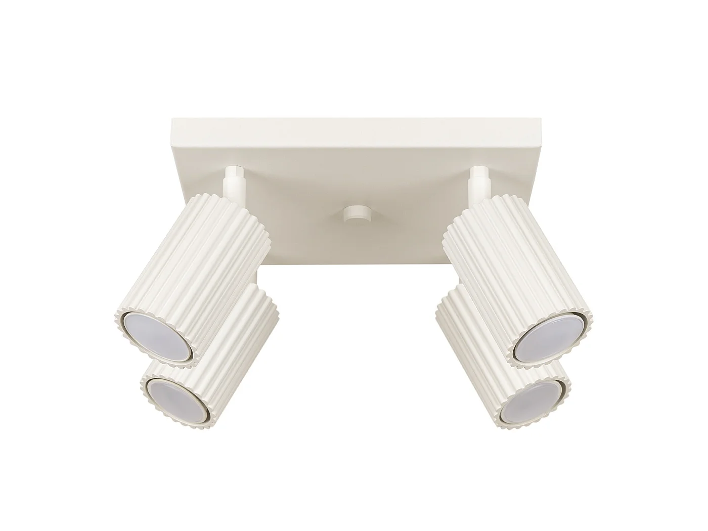 Lampa sufitowa minimalistyczny KARBON, aluminium - 4 źródło - L.25 x H.16.5 cm - beżowy 3627281 - obrazek 1