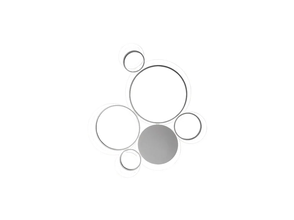 Lampa sufitowa LED Pois-Silver 4902678 - obrazek 1