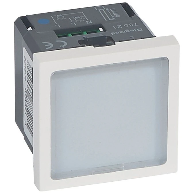 MOSAIC Sygnalizator świetlny LED 0,2/1W 2 moduły niebieski 230V 078521 - obrazek 1