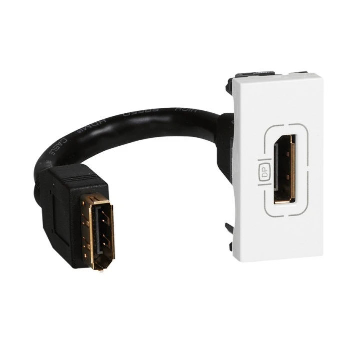 MOSAIC Gniazdo DisplayPort z przewodem 078791