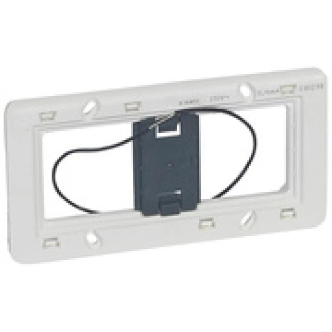MOSAIC Uchwyt montażowy podświetlany LED /4, 5 lub 2x2 moduły pionowo/ 0,03W 080258 - obrazek 1
