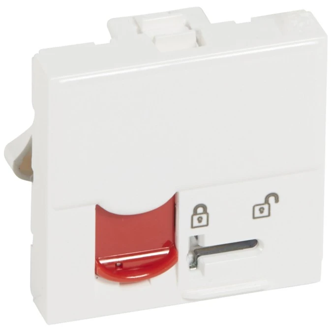 MOSAIC Gniazdo komputerowe pojedyncze RJ45 kat5e UTP blok. 076597 - obrazek 1