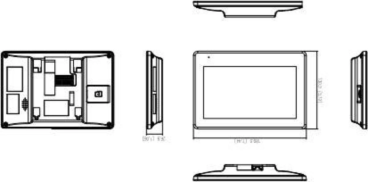 Monitor wideodomofonu IP / Wi‑Fi / 2‑przewodowy VTH5422HW‑W - obrazek 3