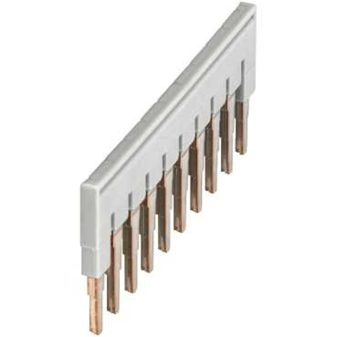 Mostek grzebieniowy 10 PT do 4mm 2 zacisk śrubowy NSYTRAL410GR /10szt./ - obrazek 1