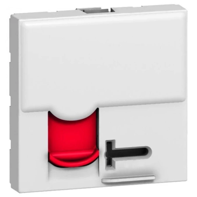 MOSAIC Gniazdo komputerowe pojedyncze RJ45 kat6a STP blok. 076599 - obrazek 1