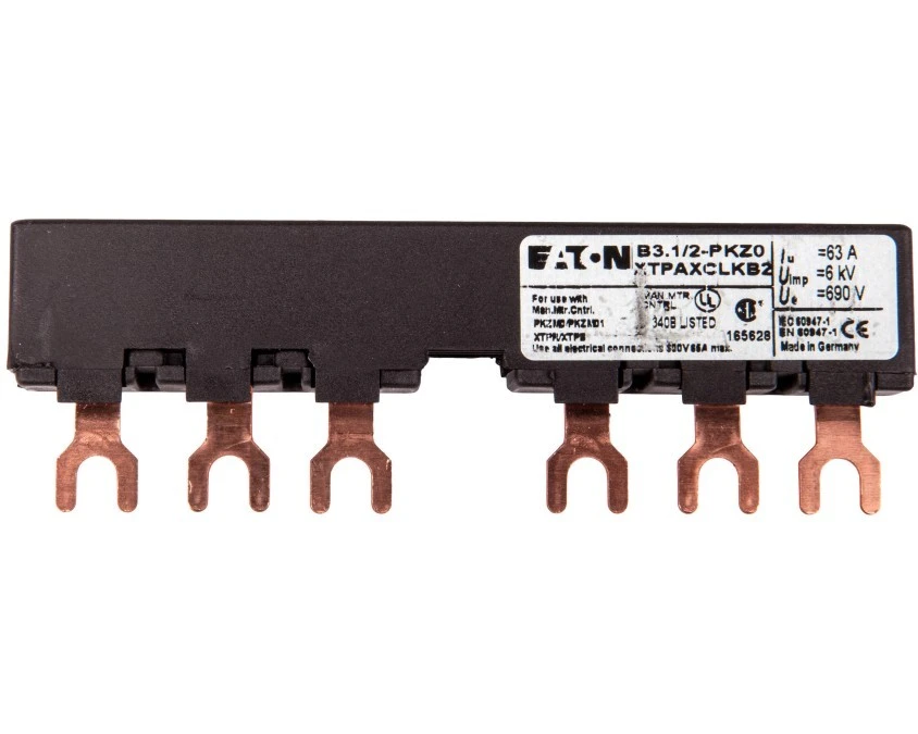 Mostek fazowy 3P 63A widełkowy B3.1/2‑PKZ0 044945 - obrazek 1