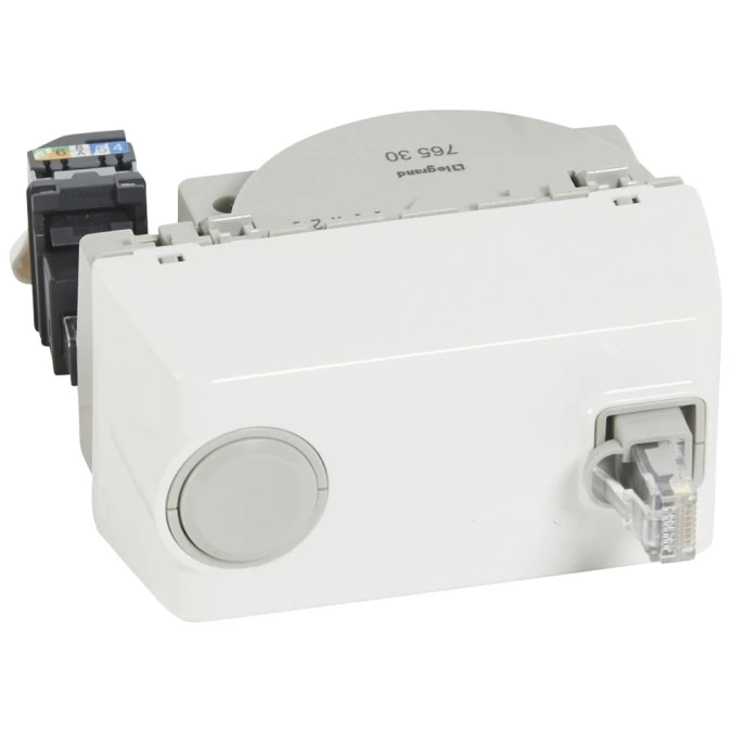 MOSAIC Gniazdo komputerowe /4moduły/ RJ45 kat.5e UTP 076530 - obrazek 1