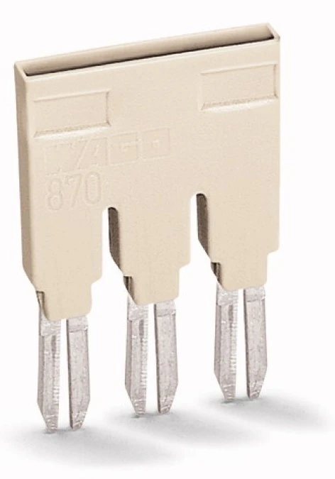 Mostek grzebieniowy 3‑torowy 18A 400V 859‑403 /25szt./ - obrazek 2