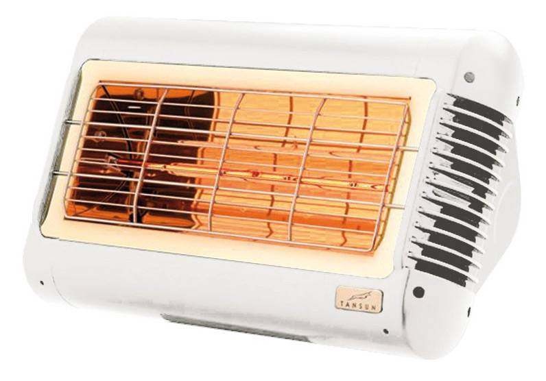 Promiennik IR Tansun Monaco, 1500 W, 7 m², biały - obrazek 1