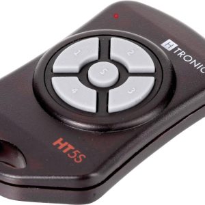 H-Tronic HT5S Nadajnik radiowy 5-kanałowy Częstotliwość 868.35 MHz, 869.05 MHz, 869.55 MHz 3 V Zasięg maksymalny 150 m H-Tronic HT5S Nadajnik radiowy 5-kanałowy Częstotliwość 868.35 MHz, 869.05 MHz, 869.55 MHz 3 V Zasięg maksymalny 150 m