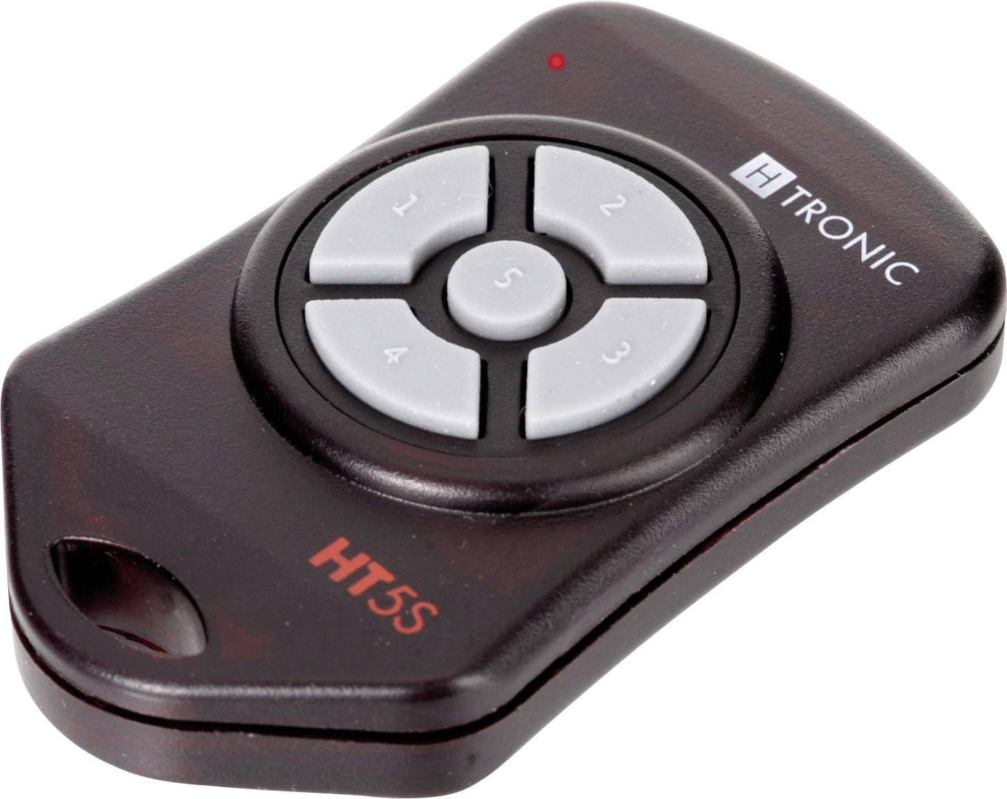 H-Tronic HT5S Nadajnik radiowy 5-kanałowy Częstotliwość 868.35 MHz, 869.05 MHz, 869.55 MHz 3 V Zasięg maksymalny 150 m - obrazek 1