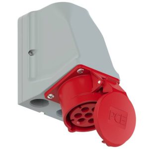 Gniazdo naścienne CEE PCE 917-6v 16 A 400 V Gniazdo naścienne CEE PCE 917-6v 16 A 400 V