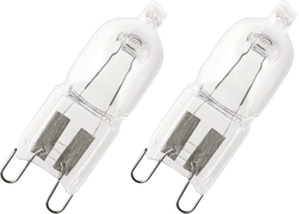 żarówka halogenowa eco OSRAM HOMELIGHTING Halopin Eco Superstar 48 W G9 BLI2 G9 50 W = 60 W 740 lm ciepła biel 230 V