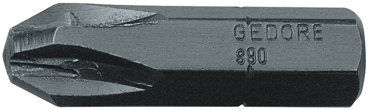 Bit krzyżakowy PZ 4 Gedore 890 PZD 4 6553760 stal specjalna chromowo-wanadowa oksydowany C 8 1 szt. - obrazek 1