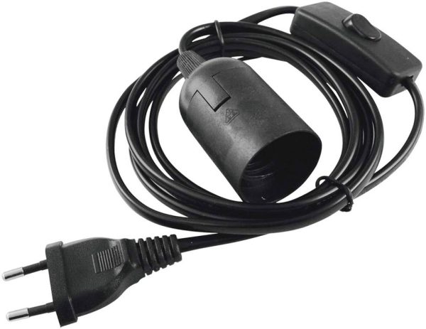 Oprawa E-27 Eurolite 51100666, 1 szt., 60 W, 1.80 m