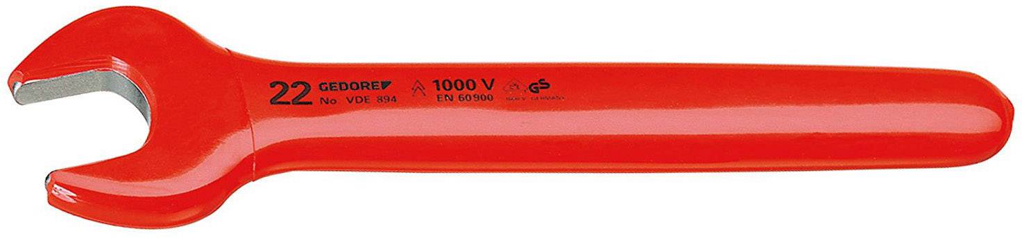 Gedore 6573280 VDE 894 22 Klucz oczkowy Rozmiar klucza (metryczny) (tylko do tytułu) 22 mm - obrazek 1