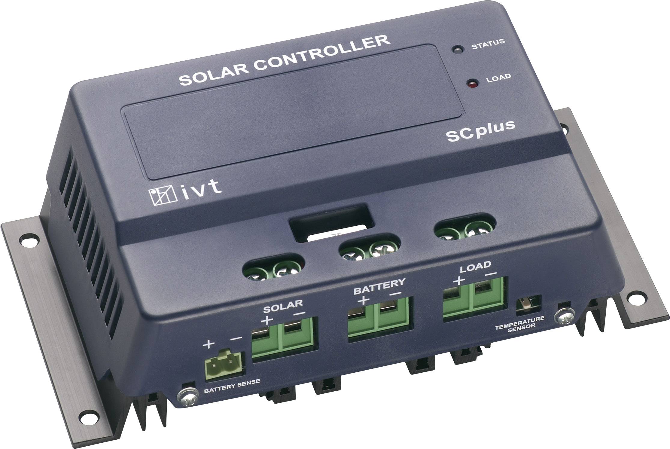 Solarny regulator ładowania IVT SCplus 40A PWM 12 V, 24 V 40 A - obrazek 1