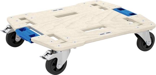 Wózek płaski Gedore 3002721 1110 WMR 24 drewno Maksymalne obciążenie: 200 kg 493 mm x 612 mm x 144 mm Ilość rolek 4