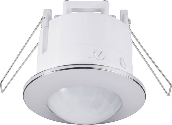 Czujnik ruchu PIR Renkforce 1289331 360 ° IP20 chrom