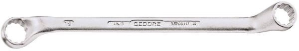 Gedore 6621190 1500 ES-2 Klucz oczkowy podwójny Rozmiar klucza (metryczny) (tylko do tytułu) 6 – 22 mm