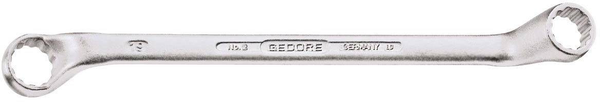 Gedore 6621190 1500 ES-2 Klucz oczkowy podwójny Rozmiar klucza (metryczny) (tylko do tytułu) 6 - 22 mm - obrazek 1