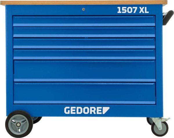 Gedore 3127796 Stół warsztatowy na kółkach (S x W x G) 1200 x 985 x 635 mm niebieski