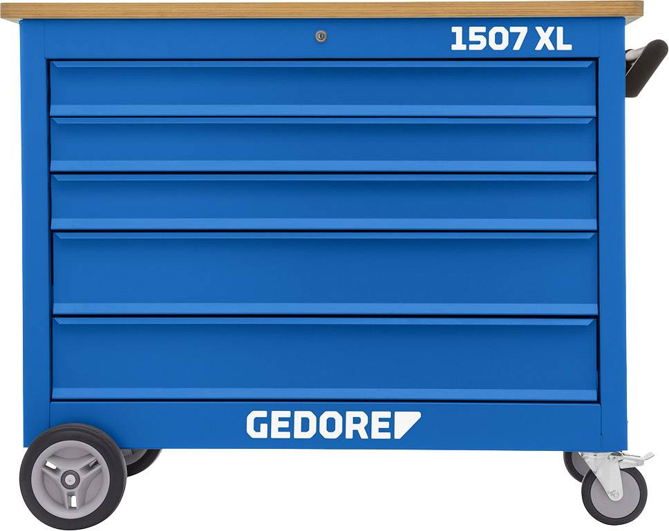 Gedore 3127788 Stół warsztatowy na kółkach (S x W x G) 1200 x 985 x 635 mm niebieski - obrazek 1