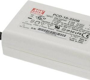 MEAN WELL PCD-16-350B Sterownik LED Stałonaprądowy 16 W 0.35 A 24 – 48 V/DC Ściemniacz, Układ PFC, Zabezpieczenie przed