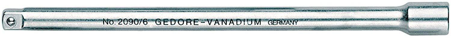 Gedore 2090-6 6171210 Przedłużka do kluczy nasadowych Końcówka wkrętaka 1/4" (6,3 mm) 148 mm 1 szt. - obrazek 1