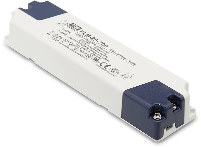 Zasilacz przełączający LED | MEAN WELL PLM-25-1050, N/A - obrazek 1