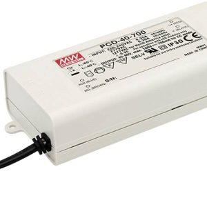 MEAN WELL PCD-40-1050B Sterownik LED Stałonaprądowy 40 W 1.05 A 22 – 38 V/DC Ściemniacz, Układ PFC, Zabezpieczenie przed