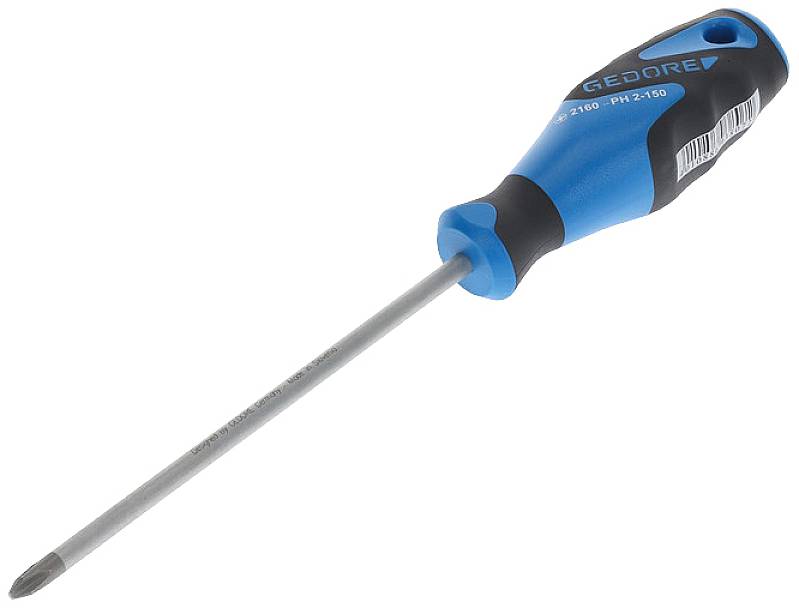 Wkrętak krzyżowy PH 2 Gedore 2160 PH 2-150 2824078 DIN ISO 8764 - obrazek 1