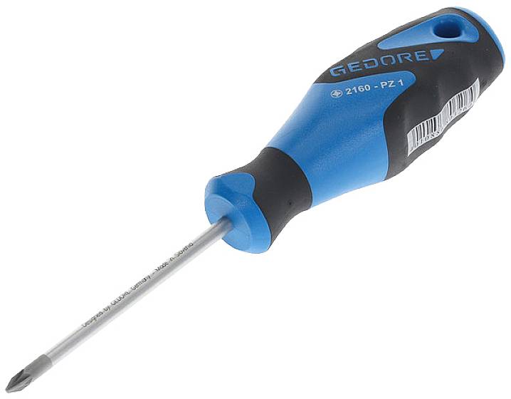 Wkrętak krzyżowy PZ 1 Gedore 2160 PZ 1 6684000 DIN ISO 8764 - obrazek 1