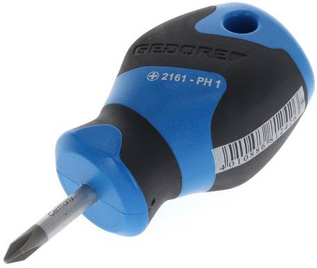 Wkrętak krzyżowy PH 1 Gedore 2161 PH 1 1482440 DIN ISO 8764 - obrazek 1