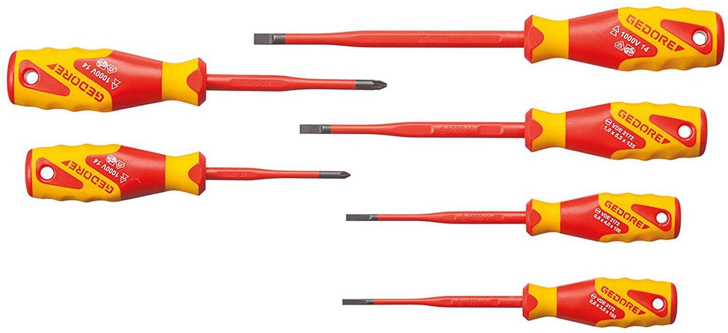 Zestaw wkrętaków Gedore VDE 2162-2172 PZ-06 2928728 - obrazek 1