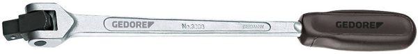 Gedore 3096 6238220 Uchwyt z przegubem 10 mm 3/8 cal Końcówka wkrętaka 3/8″ (10 mm) 254 mm 1 szt.