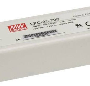 MEAN WELL LPC-35-1050 Sterownik LED Stałonaprądowy 31.5 W 1.05 A 9 – 30 V/DC nie nadaje się do ściemniania, Zabezpieczen MEAN WELL LPC-35-1050 Sterownik LED Stałonaprądowy 31.5 W 1.05 A 9 – 30 V/DC nie nadaje się do ściemniania, Zabezpieczen