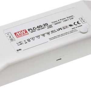 MEAN WELL PLC-60-15 Sterownik LED, Transformator LED Stałonapięciowy, Stałonaprądowy 60 W 4 A 15 V/DC nie nadaje się do