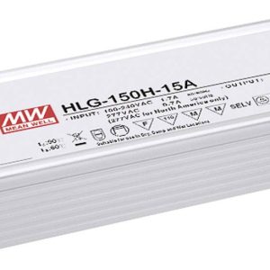 Zasilacz impulsowy LED do zastosowań wewnątrz i na zewnątrz MEAN WELL HLG-150H-12, N/A Zasilacz impulsowy LED do zastosowań wewnątrz i na zewnątrz MEAN WELL HLG-150H-12, N/A