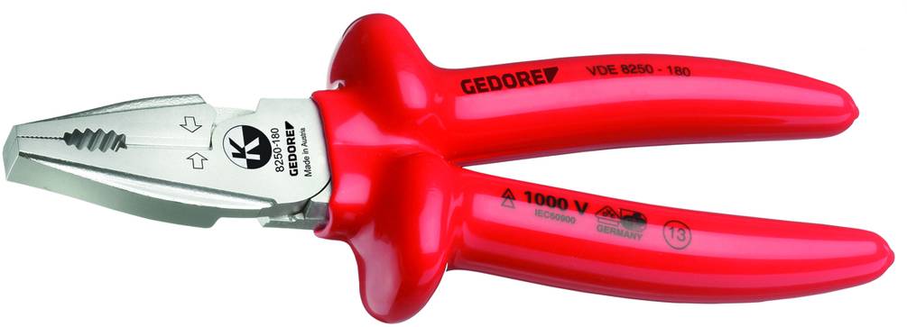 Gedore 1429582 VDE Kombinerki 160 mm - obrazek 1