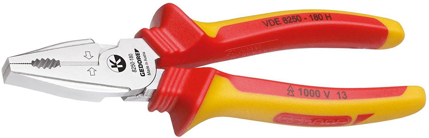 Kombinerki Gedore VDE 8250-160 H 1550942, 160 mm, 64 HRC, VDE - obrazek 1