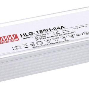 Zasilacz impulsowy LED do zastosowań wewnątrz i na zewnątrz MEAN WELL HLG-185H-12, N/A Zasilacz impulsowy LED do zastosowań wewnątrz i na zewnątrz MEAN WELL HLG-185H-12, N/A