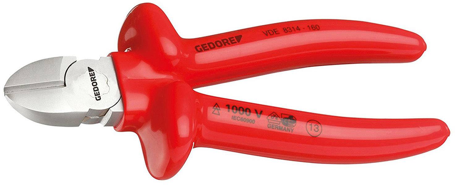 Szczypce boczne Gedore VDE 8314-140 6743540, 140 mm, 65 HRC - obrazek 1